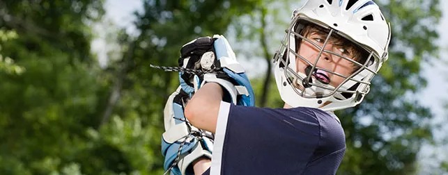 Photo of sports playing youth with Mouth Guards
